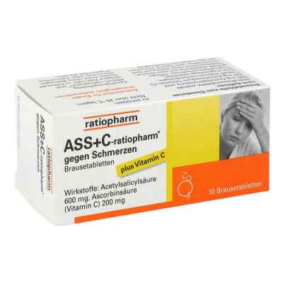 ASS + wit. C Ratiopharm tabletki przeciwbólowe 10 szt. od ratiopharm GmbH PZN 03429991