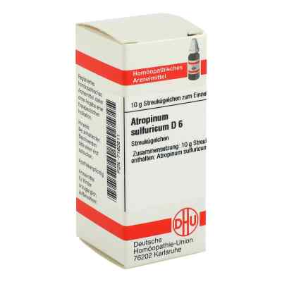 Atropinum Sulfuricum D 6 Globuli 10 g od DHU-Arzneimittel GmbH & Co. KG PZN 07160511