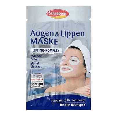 Augen & Lippen Maske 1 szt. od A. Moras & Comp. GmbH & Co. KG PZN 10830381