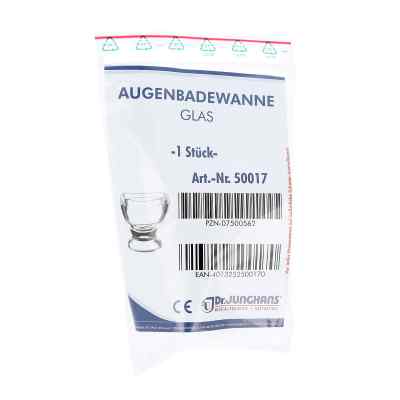 Augenbadewanne aus Glas 1 szt. od Dr. Junghans Medical GmbH PZN 07500562
