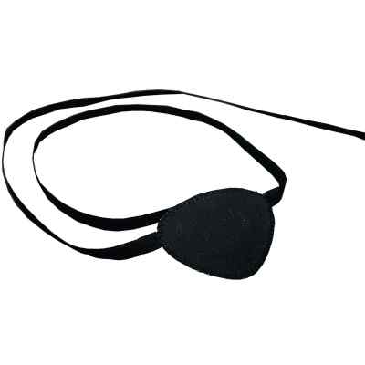 Augenklappe m.Bindeband schwarz