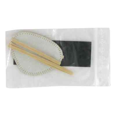 Augenklappe m.Gummiband sandfarben