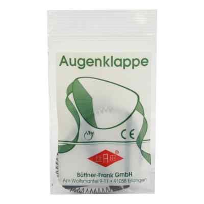 Augenklappe m.Gummiband schwarz 1 szt. od Büttner-Frank GmbH PZN 03173770