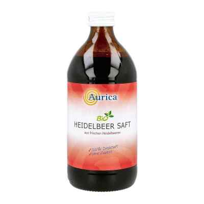 Aurica sok 100% z borówki amerykańskiej 500 ml od AURICA Naturheilm.u.Naturwaren G PZN 09240987