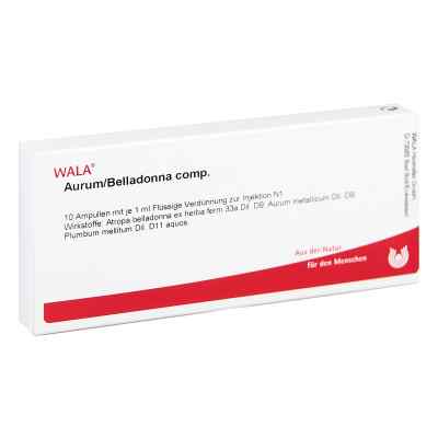 Aurum/belladonna comp. Amp. 10X1 ml od WALA Heilmittel GmbH PZN 01750766