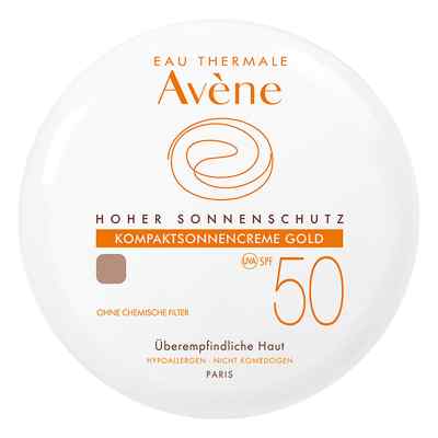 Avene kompaktowy podkład z ochroną p/słoneczną SPF50 gold
