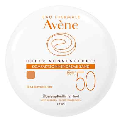 Avene kompaktowy podkład z ochroną p/słoneczną SPF50 sand