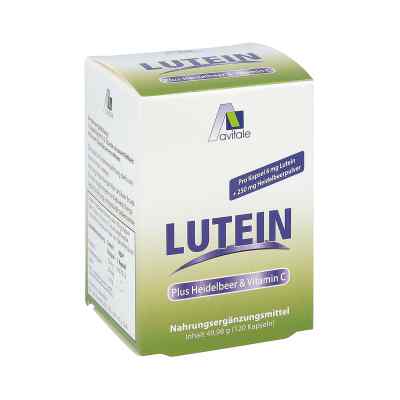 Avitale Luteina 6 mg + borówka, kapsułki 120 szt. od Avitale GmbH PZN 04347700