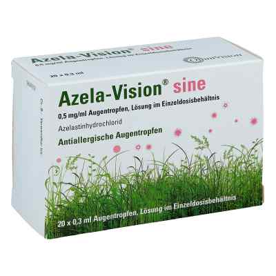 Azela-vision sine 0,5 mg/ml Augentropfen i.einzeldosis. 20X0.3 ml od OmniVision GmbH PZN 02498286