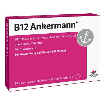 B 12 Ankermann drażetki 50 szt. od Wörwag Pharma GmbH & Co. KG PZN 03541050