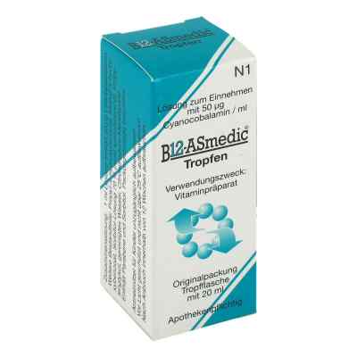 B 12 Asmedic krople 20 ml od Dyckerhoff Pharma GmbH & Co.KG PZN 01888039
