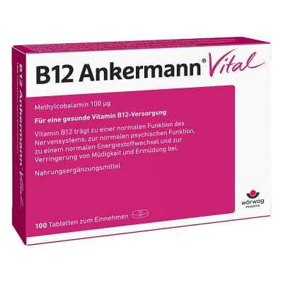 B12 Ankermann Vital Tabletki 100 szt. od Wörwag Pharma GmbH & Co. KG PZN 11193781