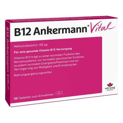 B12 Ankermann Vital Tabletten 50 szt. od Artesan Pharma GmbH & Co.KG PZN 11193769
