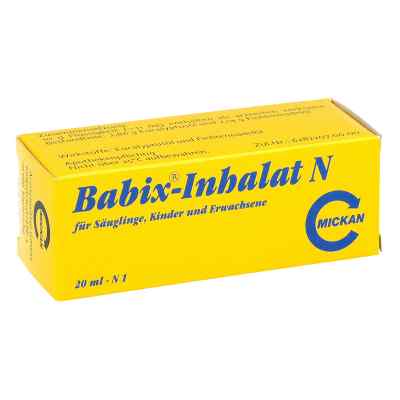 Babix Inhalat N krople 20 ml od MICKAN Arzneimittel GmbH PZN 04459675