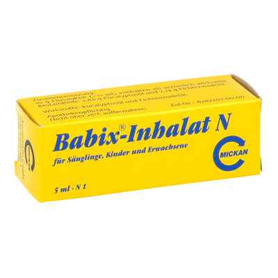 Babix olejek do inhalacji 5 ml od MICKAN Arzneimittel GmbH PZN 04459652