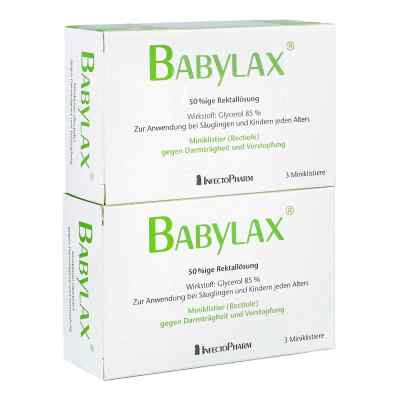 Babylax Czopki glicerynowe 6 szt. od INFECTOPHARM Arzn.u.Consilium Gm PZN 01279369