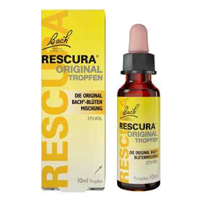 Bachblüten Original Rescura krople z alkoholem 10 ml od Nelsons GmbH PZN 16391936