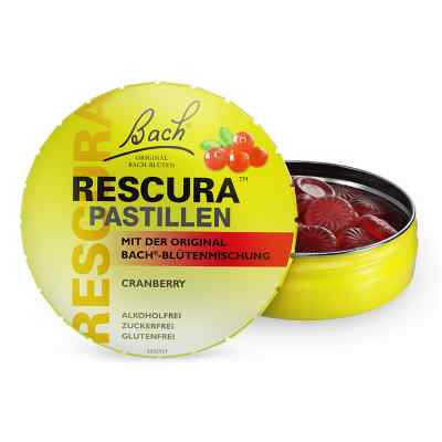 Bachblüten Original Rescura pastylki żurawinowe 50 g od Nelsons GmbH PZN 16391706