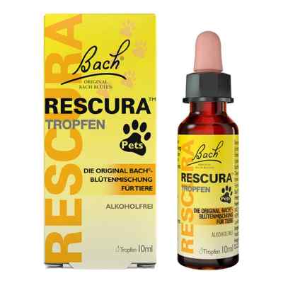 Bachblüten Original Rescura Pets krople bez alkoholu 10 ml od Nelsons GmbH PZN 16391899