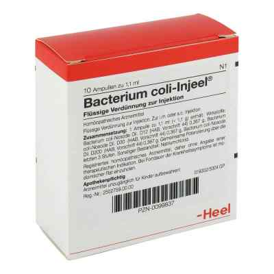 Bacterium Coli Nosoden Injeele 1,1 ml ampułki 10 szt. od Biologische Heilmittel Heel GmbH PZN 00099837