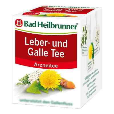 Bad Heilbrunner herbatka wspomagająca pracę wątroby 8X1.75 g od Bad Heilbrunner Naturheilm.GmbH& PZN 04250998