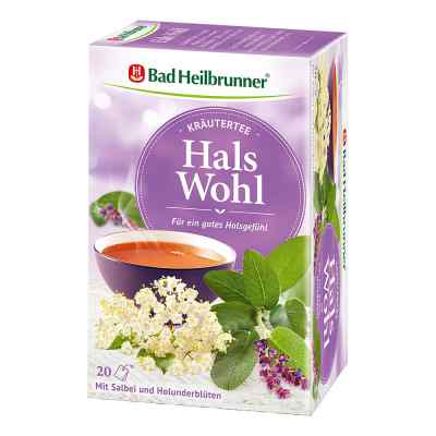 Bad Heilbrunner Kraeutertee Hals Wohl 20X2.0 g od Bad Heilbrunner Naturheilm.GmbH& PZN 09782062