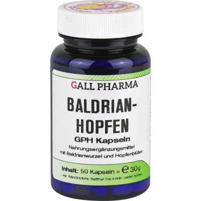 Baldrian Hopfen Gph Kapseln 50 szt. od Hecht-Pharma GmbH PZN 09645247