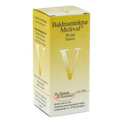 Baldrian Melival nalewka 50 ml od Hofmann & Sommer GmbH & Co. KG PZN 01846319