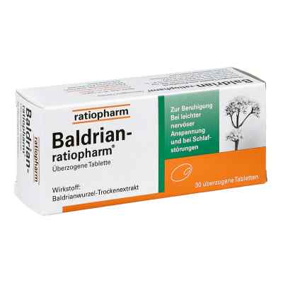 Baldrian Ratiopharm überzogene Tabletten 30 szt. od ratiopharm GmbH PZN 07052690