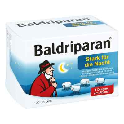 Baldriparan stark tabletki powlekane na noc 120 szt. od PharmaSGP GmbH PZN 01819245