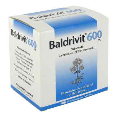 Baldrivit 600 mg tabletki powlekane 100 szt. od Rodisma-Med Pharma GmbH PZN 00432515