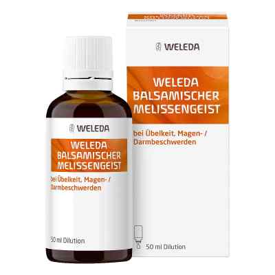 Balsamischer Melissengeist spirytusowy wyciąg z melisy 50 ml od WELEDA AG PZN 01441798