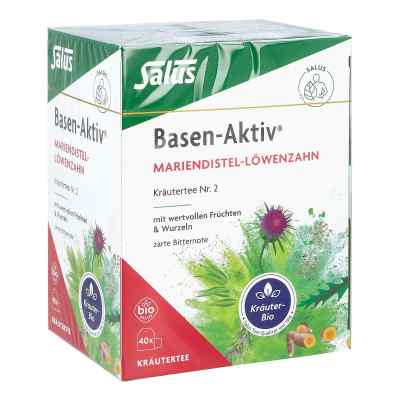 Basen Aktiv Tee Nummer 2  Mariend.-löwenzahn Bio Salus 40 szt. od SALUS Pharma GmbH PZN 16357715
