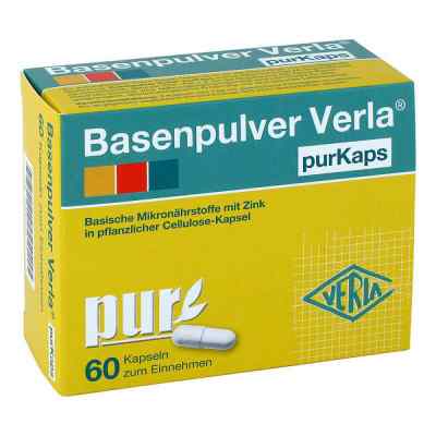 Basenpulver Verla pur kapsułki  60 szt. od Verla-Pharm Arzneimittel GmbH &  PZN 12531889