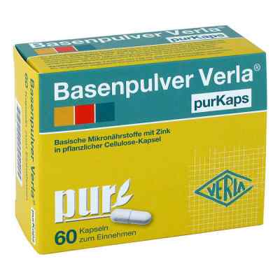 Basenpulver Verla pur kapsułki 60 szt. od Verla-Pharm Arzneimittel GmbH & PZN 12531889
