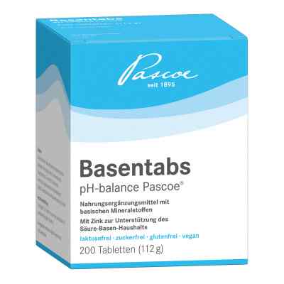 Basentabs pH Balance Pascoe tabletki 200 szt. od Pascoe Vital GmbH PZN 02246521