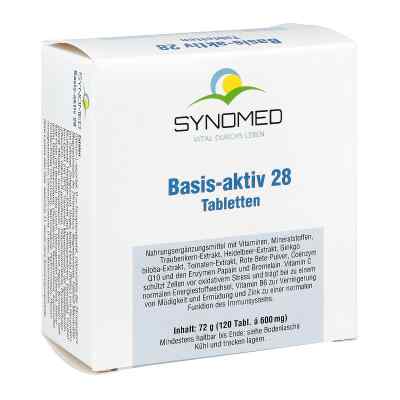 Basis Aktiv 28 tabletki. 120 szt. od Synomed GmbH PZN 04080496