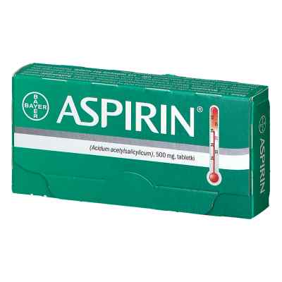 Bayer Aspirin 500 mg tabletki 10 tabl. od BAYER BITTERFELD GMBH PZN 08300449