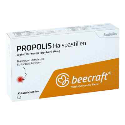 Beecraft Propolis pastylki na gardło 30 szt. od Roha Arzneimittel GmbH PZN 15024093