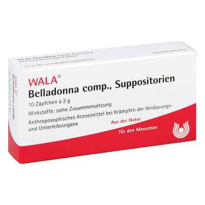 Belladonna Comp. czopki 10X2 g od WALA Heilmittel GmbH PZN 01880612