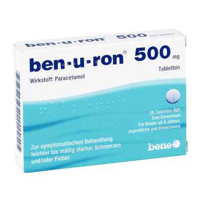 Ben U Ron Tabletki 20 szt. od bene Arzneimittel GmbH PZN 00116694