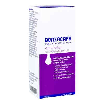 Benzacare Anti-pickel Feuchtigkeitspflege Spf 30 120 ml od Galderma Laboratorium GmbH PZN 18186809