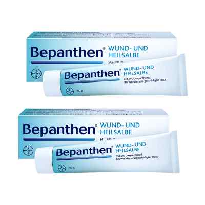 Bepanthen Wund- und Heilsalbe 2x100 g od Bayer Vital GmbH PZN 08100771