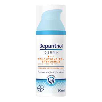 Bepanthol Derma Nawilżający krem do twarzy z LSF 25