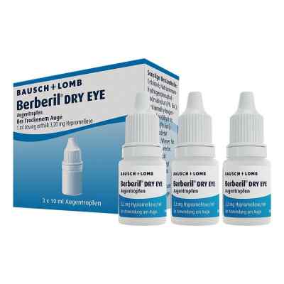 Berberil Dry Eye Augentropfen 3X10 ml od Dr. Gerhard Mann Chem.-pharm.Fab PZN 10346277