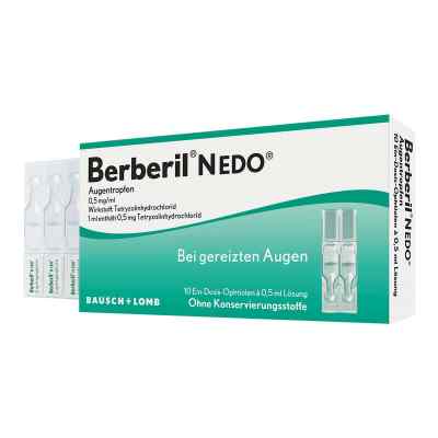 Berberil N Edo Krople do oczu 10X0.5 ml od Dr. Gerhard Mann Chem.-pharm.Fab PZN 00255510