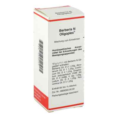 Berberis N Oligoplex Liquidum 50 ml od Viatris Healthcare GmbH PZN 05048425