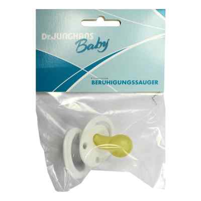Beruhigungssauger Kirschf.lat.0-6 M.weiss 1 szt. od Dr. Junghans Medical GmbH PZN 04392043