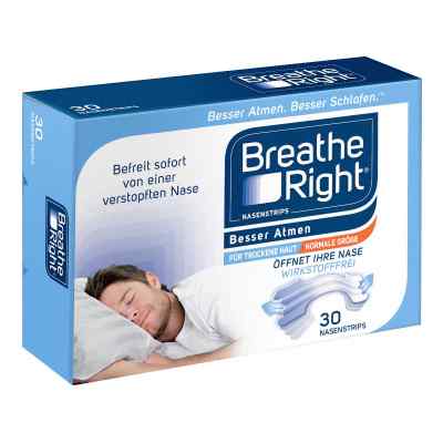 Besser Atmen Breathe Right Nasenpfl.normal Transp. 30 szt. od Pharma Netzwerk PNW GmbH PZN 17179196