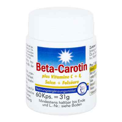 Beta Carotin plus Vitamin C + E kapsułki 60 szt. od Pharma Peter GmbH PZN 07519490